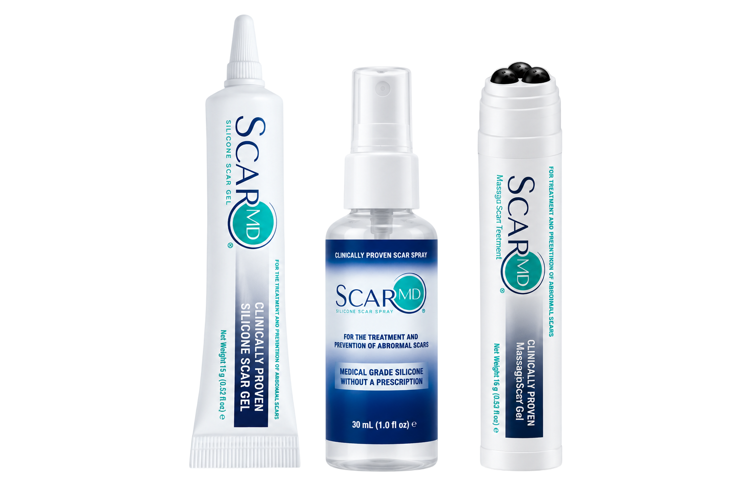 ScarMD Cánula, ScarMD Spray y ScarMD Glide